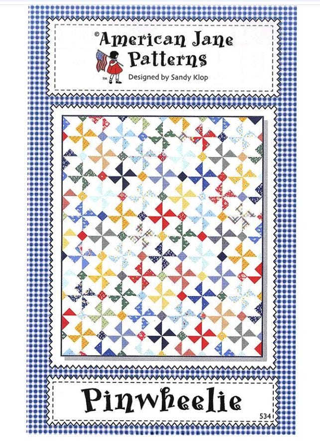 Pinwheelie Quilt Pattern - American Jane