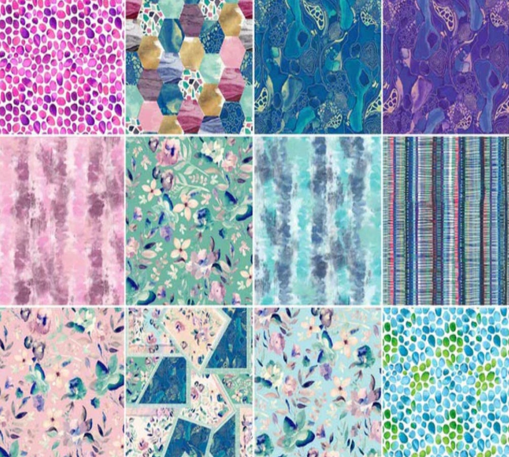 Crystal Garden Charm Pack - Michael Miller Fabrics