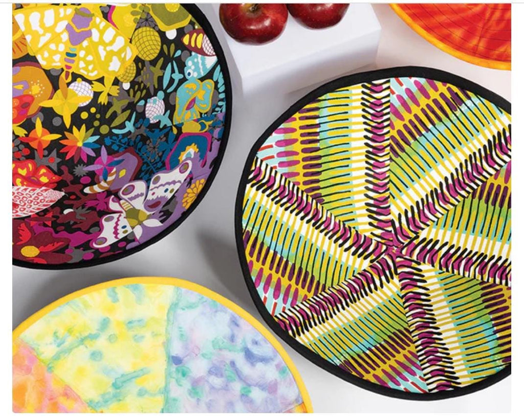 Round Fabric Art Bowls  Book - Kirsten Fisher - C&T Publishing