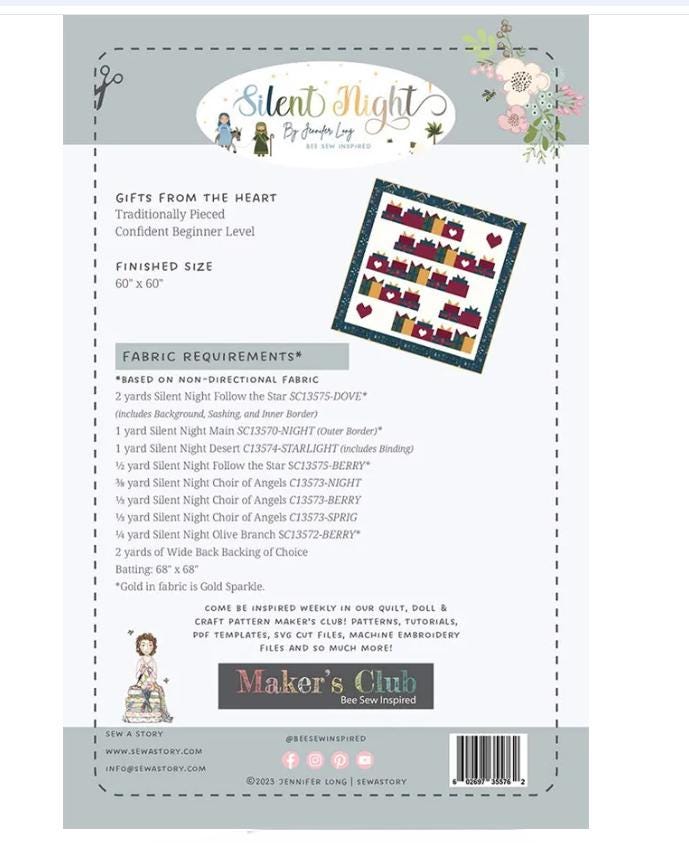 Gifts From The Heart Quilt Pattern - Sew a Story