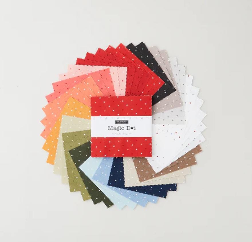 Magic Dot Charm Pack - Lella Boutique - Moda Fabrics