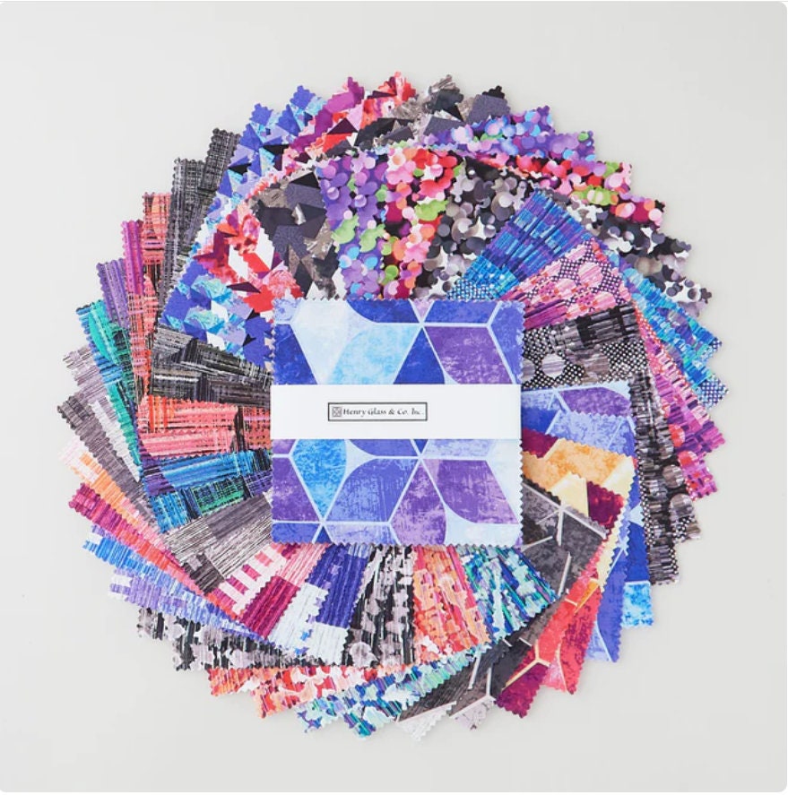 Kinetic Geometrics Charm Pack - Henry Glass & Co Inc
