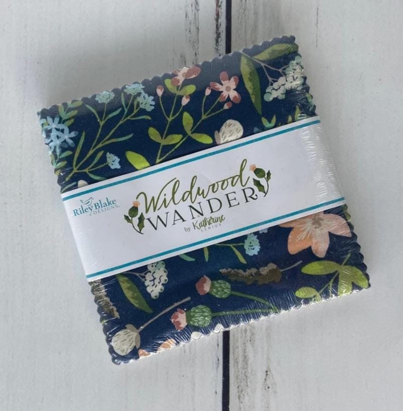 Wildwood Wander Charm Pack - Katherine Lenius - Riley Blake Designs