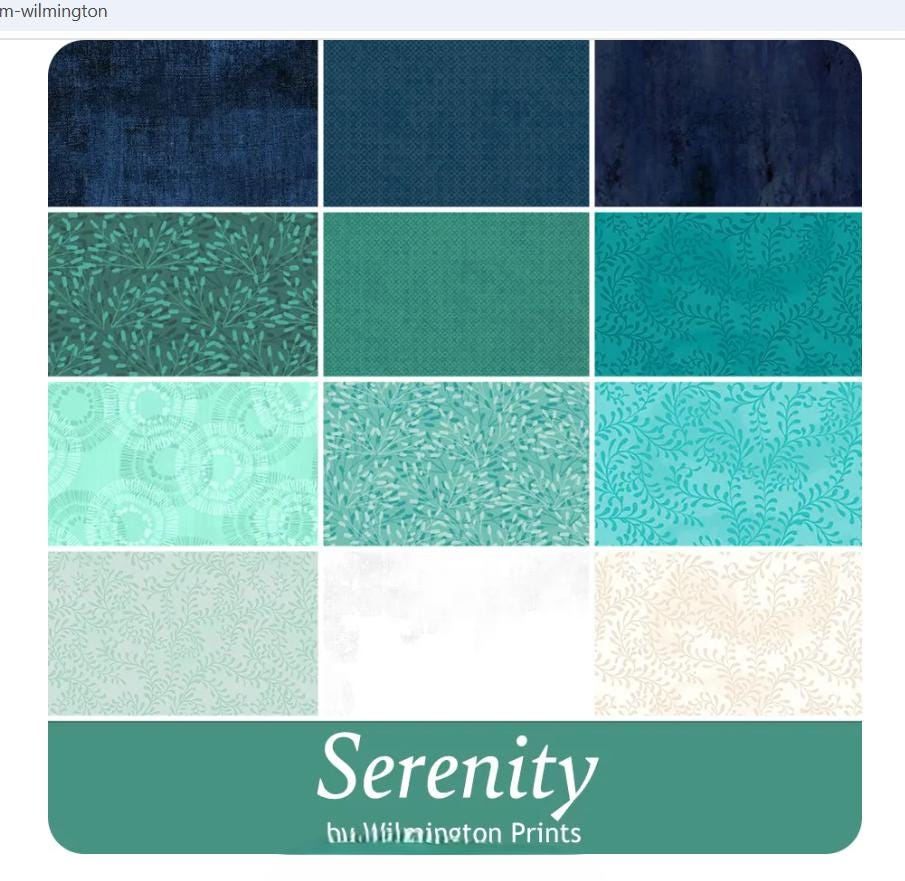 Serenity Charm Pack - Wilmington Prints