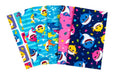 Baby Shark Fabric Half Yard Bundle - David Textiles 6/pkg