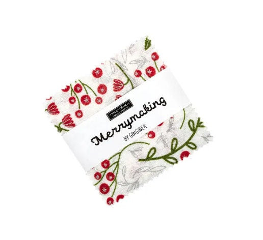 Merrymaking Charm Pack - Gingiber - Moda Fabrics