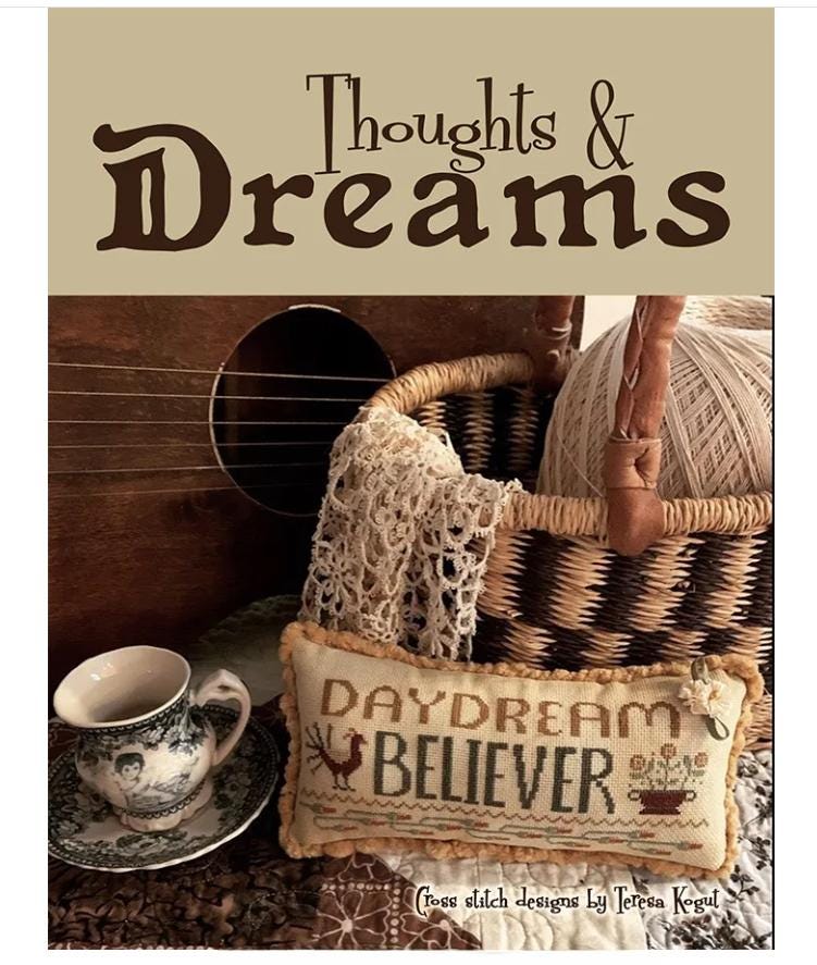 Thoughts and Dreams Cross Stitch Book - Teresa Kogut