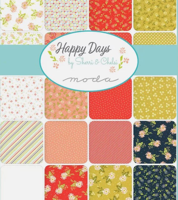 Happy Days Charm Pack - Moda Designs - Sherri & Chelsi