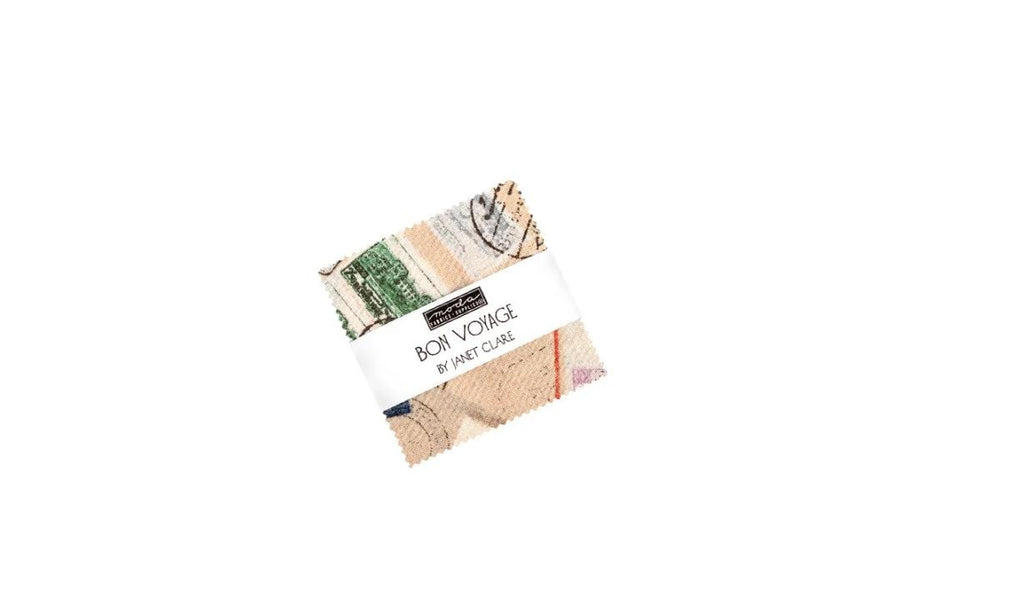 Bon Voyage Mini Charm Pack - Janet Clare - Moda Fabrics