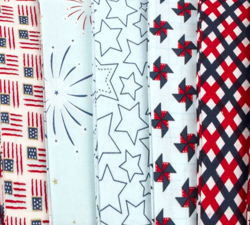 Sweet Freedom Layer Cake - Beverly McCullough - Riley Blake Designs