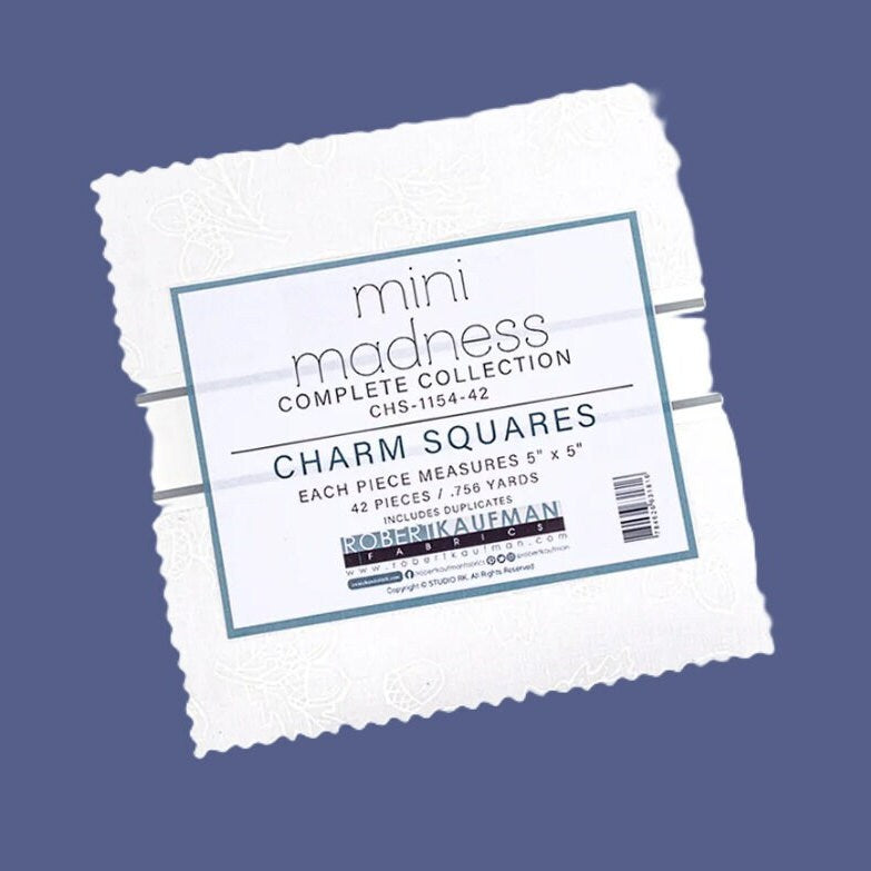 Mini Madness Charm Pack - Robert Kaufman Fabrics