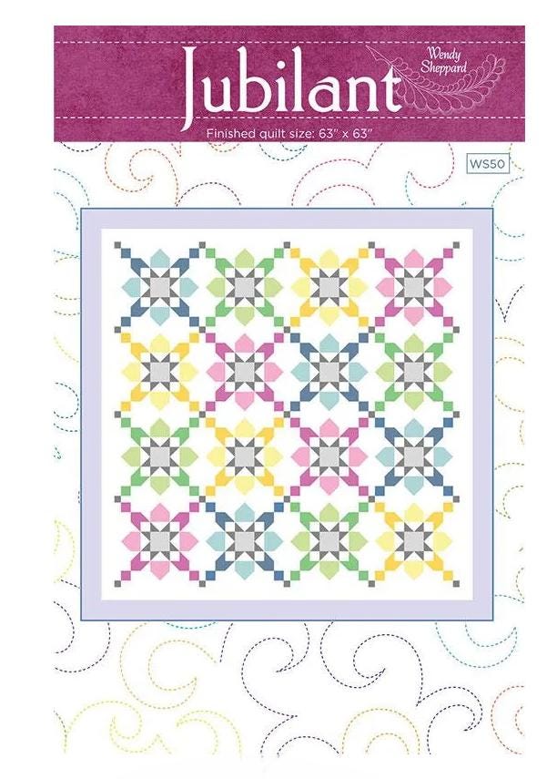 Jubilant Quilt Pattern - Wendy Sheppard