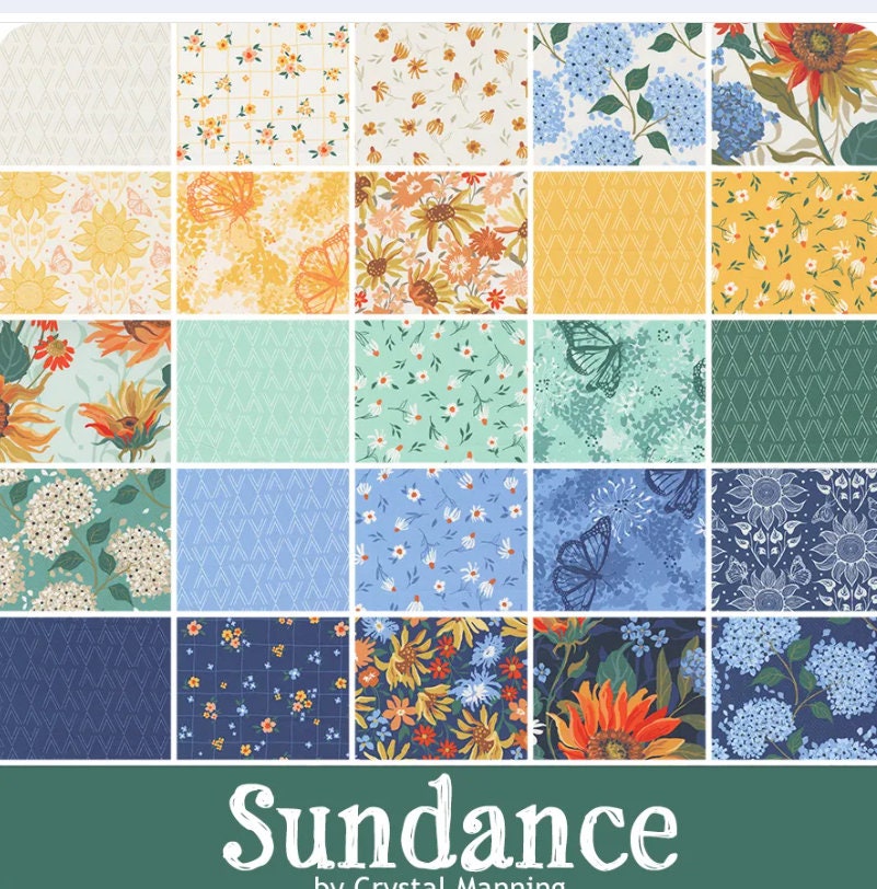 Sundance Mini Charm Pack  - Crystal Manning - Moda Fabrics