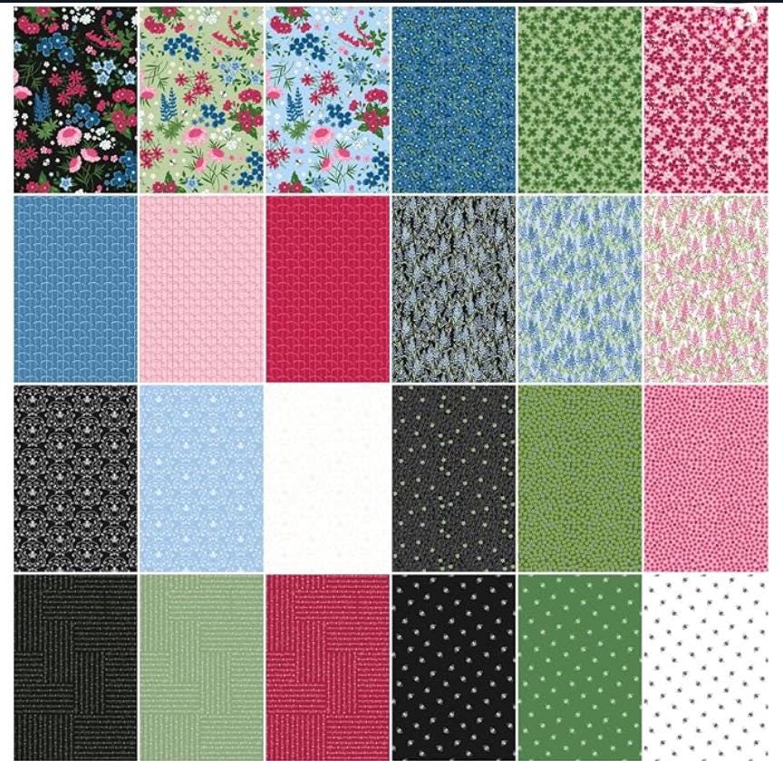 Perennial Charm Pack - Jill Finley - Riley Blake Designs
