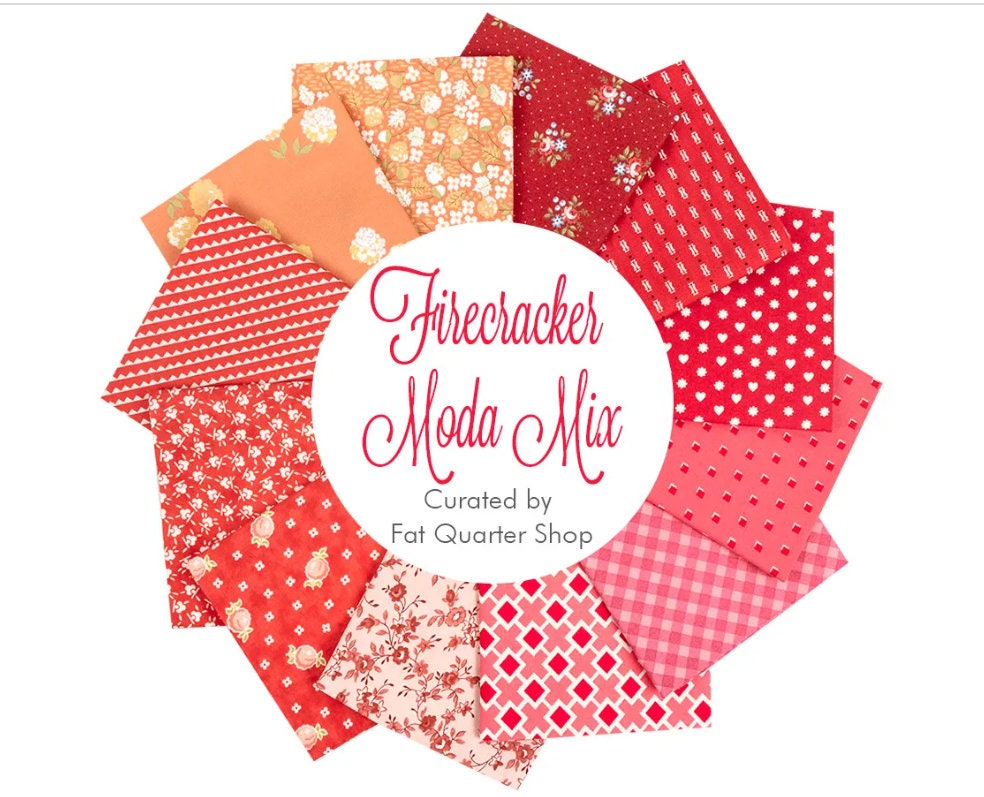 Firecracker Moda Mix Fat Quarter Bundle - Fat Quarter Shop