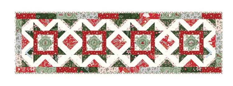 Merry Little Christmas Cream 1 Yard Bundle 9/pkg. - My Minds Eye - Riley Blake Designs