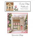 Chinese Tea Room Nutcracker Village Cross Stitch Pattern - Country Cottage Needleworks