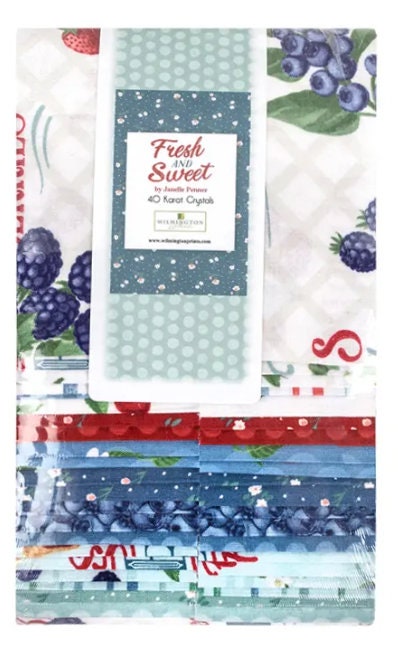 Fresh and Sweet Jelly Roll - Janelle Penner - Wilmington Prints