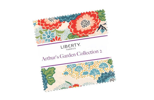 Arthur's Garden Collection 2 Charm Pack — 42 Squares — Liberty Fabrics for Riley Blake Designs