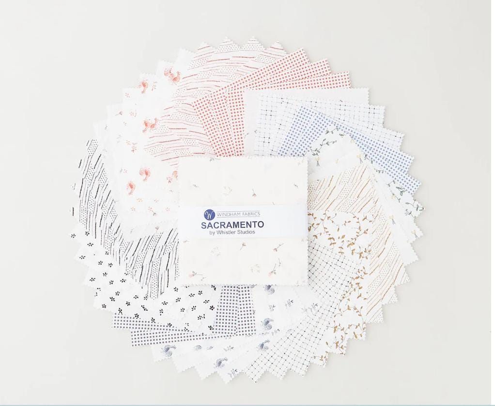 Sacramento Charm Pack – Whistler Studios - Windham Fabrics