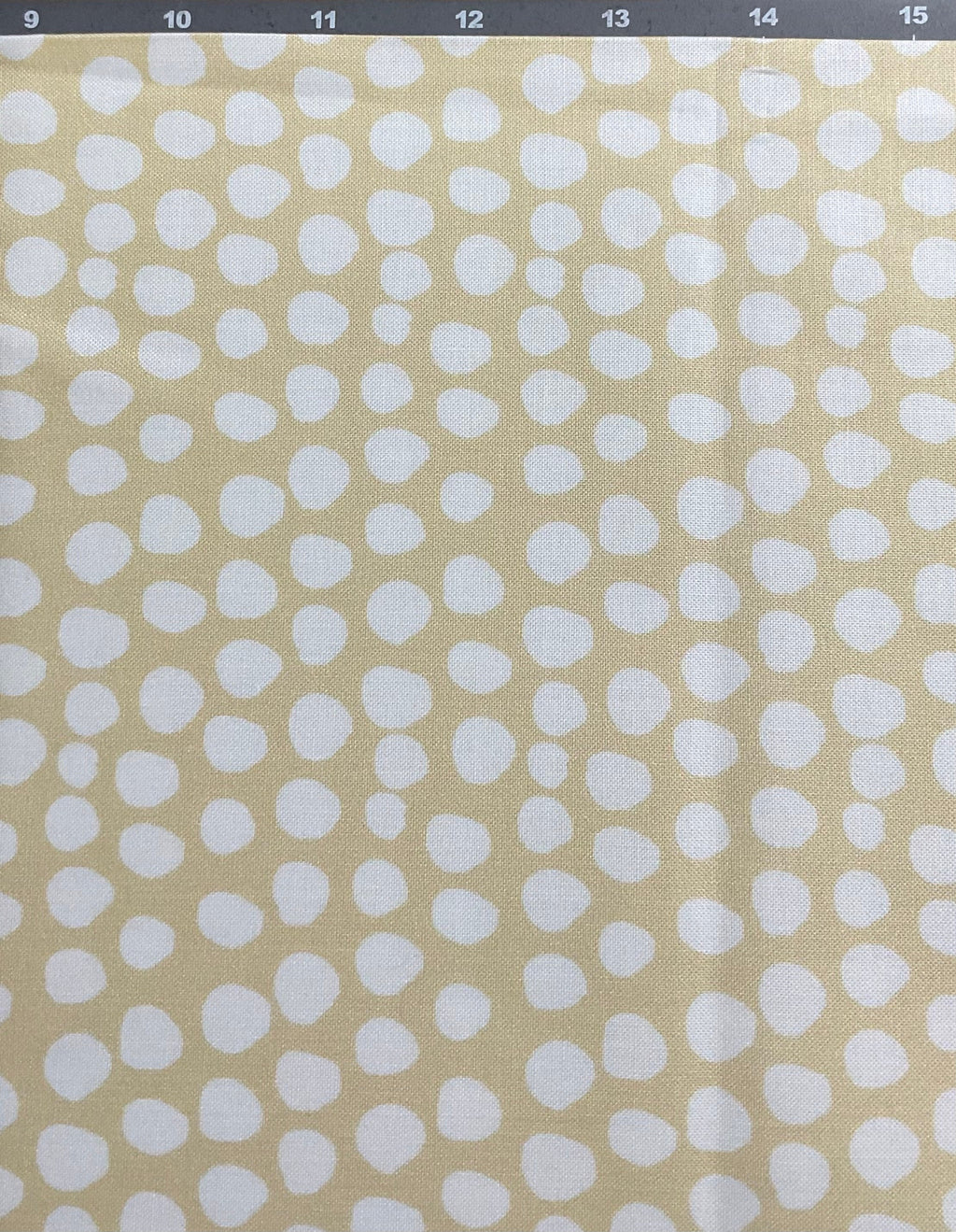 Little Ducklings Mustard Egg Spot – Pastel Blender Dot by Paper + Cloth for Moda Fabricsrics