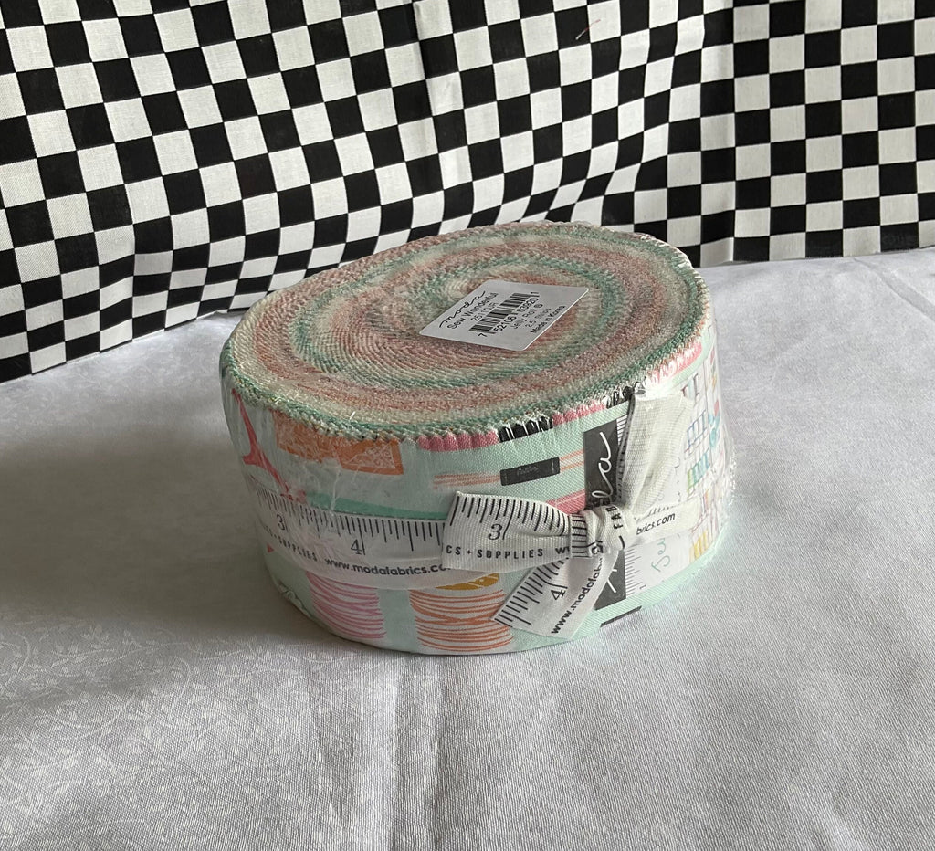 Sew Wonderful Jelly Roll: 40 Moda Fabric Strips, Quilting Cotton