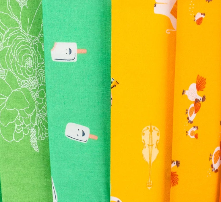 Pop Art Gallery Showcase Fat Quarter Bundle – Curated by Fat Quarter Shop