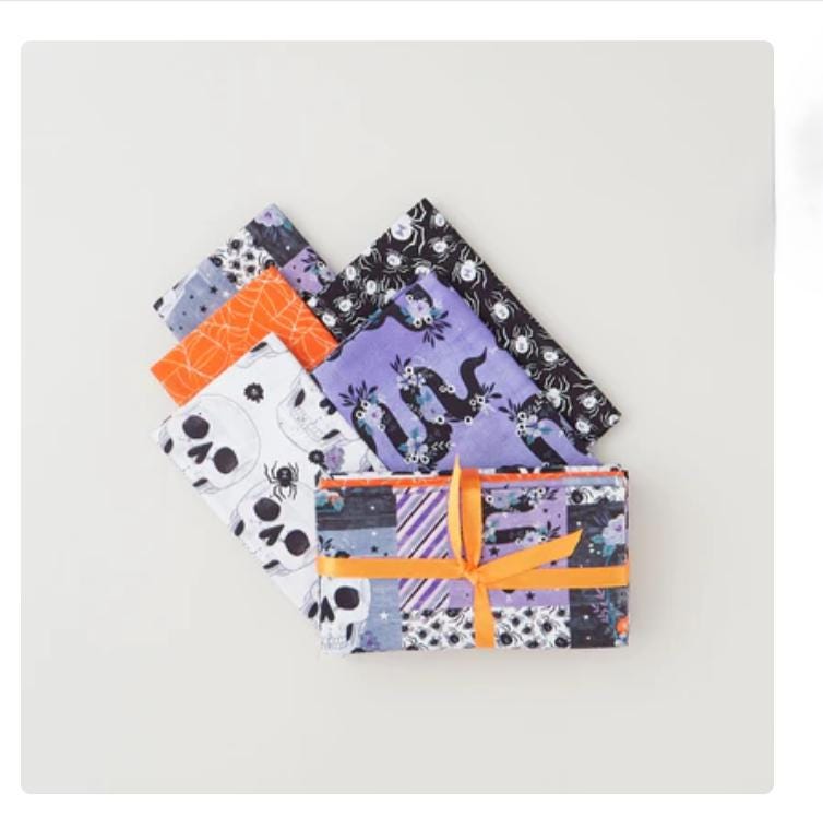 Rest In Peace Fat Quarter Bundle 5/pkg. - Fabric Editions