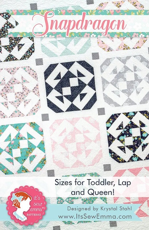 Snapdragon Quilt Pattern - It's Sew Emma