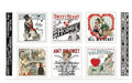 Vintage Valentine Ads Fabric Panel - Riley Blake Designs