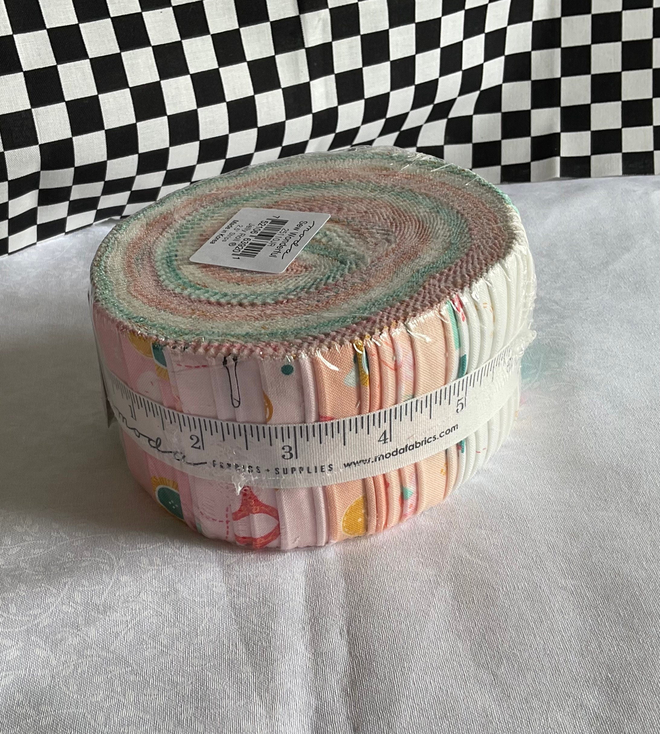 Sew Wonderful Jelly Roll: 40 Moda Fabric Strips, Quilting Cotton