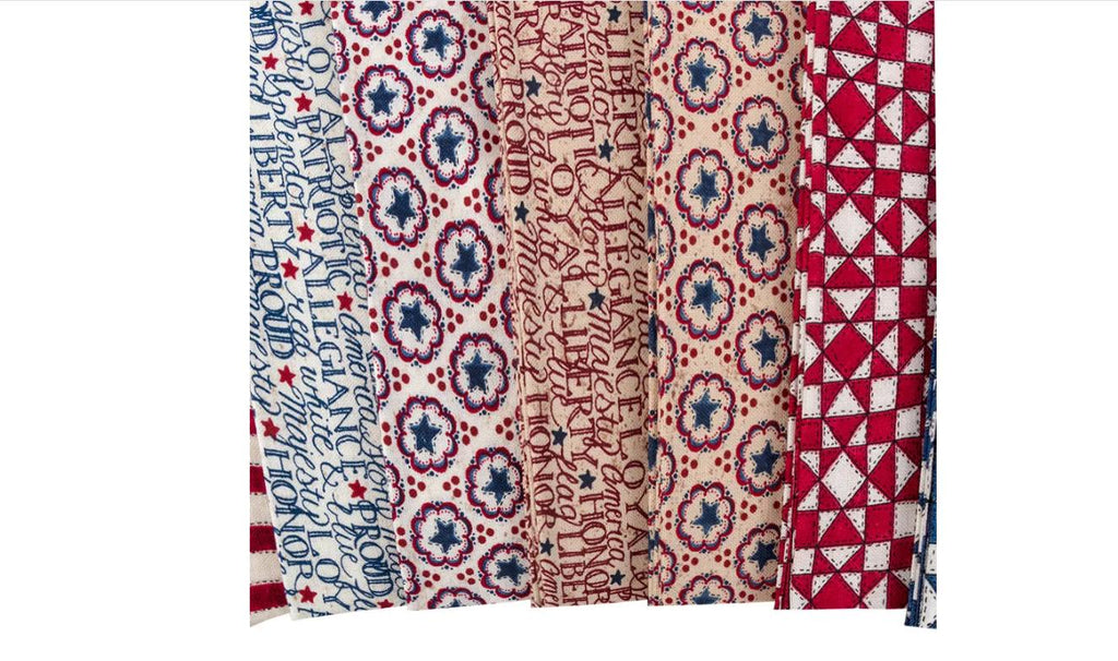 My Country Mini Charm Pack 42/pkg. - Kathy Schmitz - Moda Fabrics
