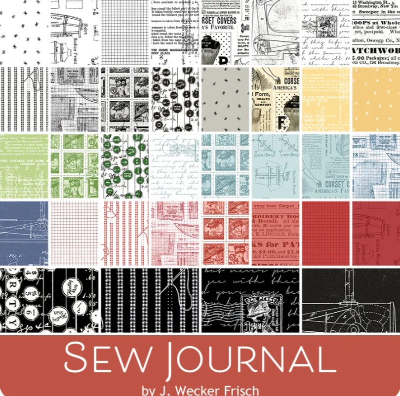 Sew Journal Jelly Roll - J. Wecker Frisch - Riley Blake Designs
