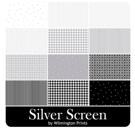 Silver Screen Charm Pack - Wilmington Prints