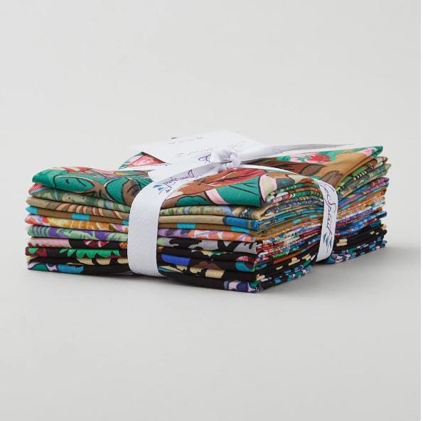 Kaffe Fassett Fat Quarter Bundle: Dark Colorway, August 2024 Collection