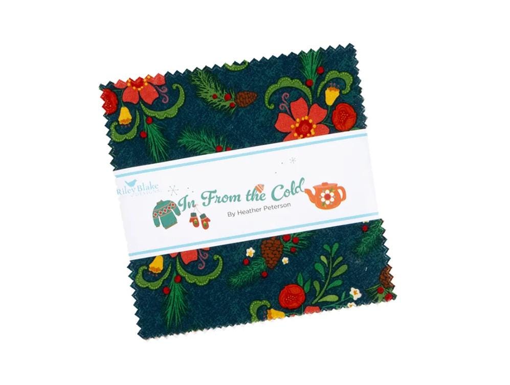 In From The Cold Charm Pack - Heather Peterson - Riley Blake Designs