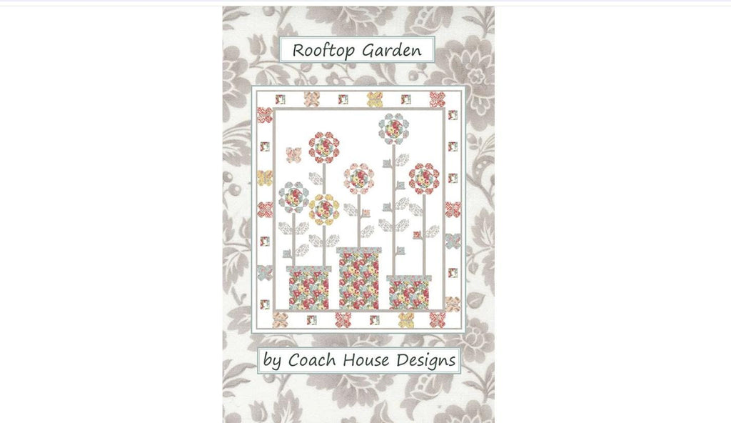 Rooftop Garden Quilt Pattern - Coach House Designs