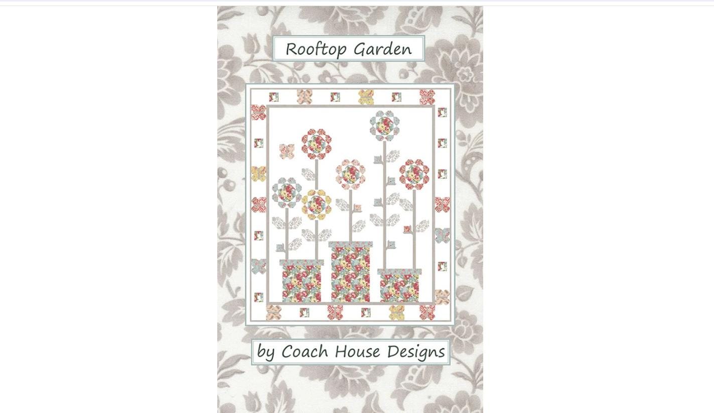 Rooftop Garden Quilt Pattern - Coach House Designs