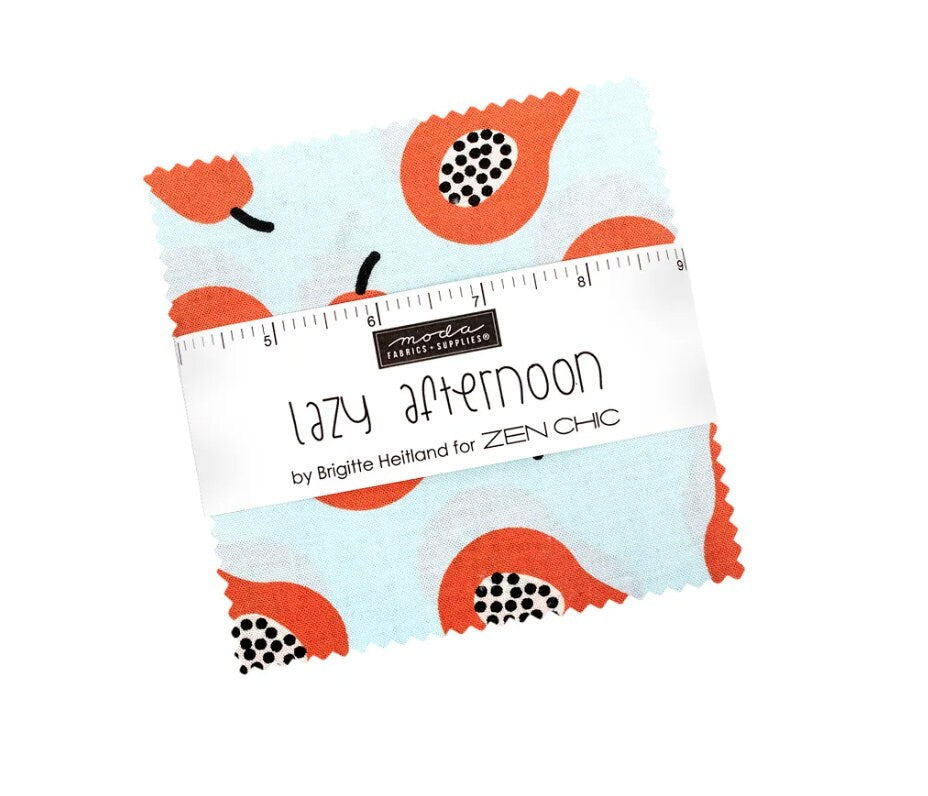 Lazy Afternoon Charm Pack - Brigitte Heitland - Zen Chic for Moda Fabrics