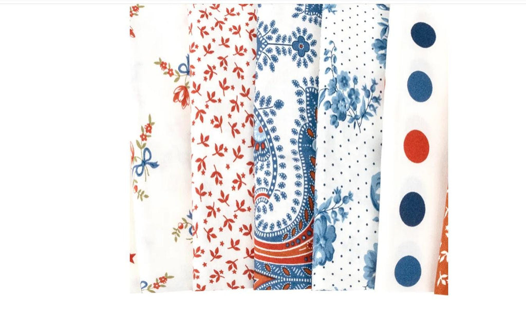 Sunrise Side Layer Cake - Minick & Simpson - Moda Fabrics