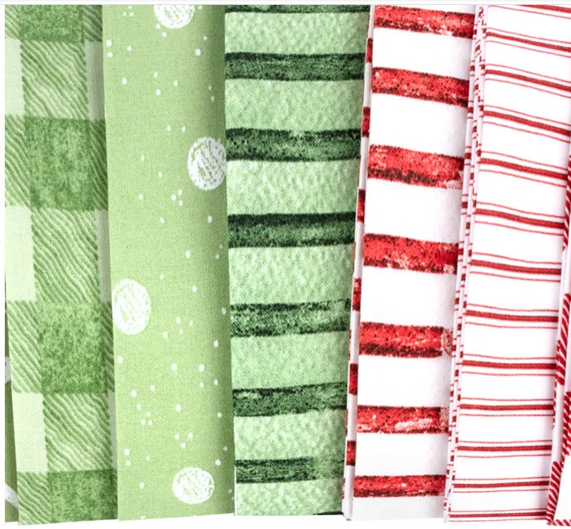 White As Snow Charm Pack - J. Wecker Frisch - Riley Blake Designs