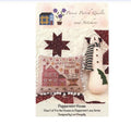 Peppermint House, Houses on Peppermint Lane - Cross Stitch Pattern - Pansy Patch Quilts and Stitchery