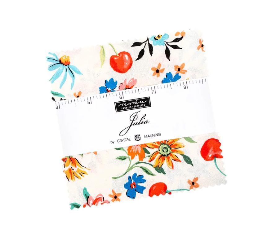 Julia Charm Pack - Crystal Manning - Moda Fabrics