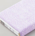 White Scroll on Lilac Yardage – Robert Kaufman Fabrics
