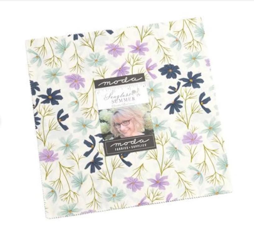 Seaglass Summer Layer Cake - Sweetfire Road - Moda Fabrics