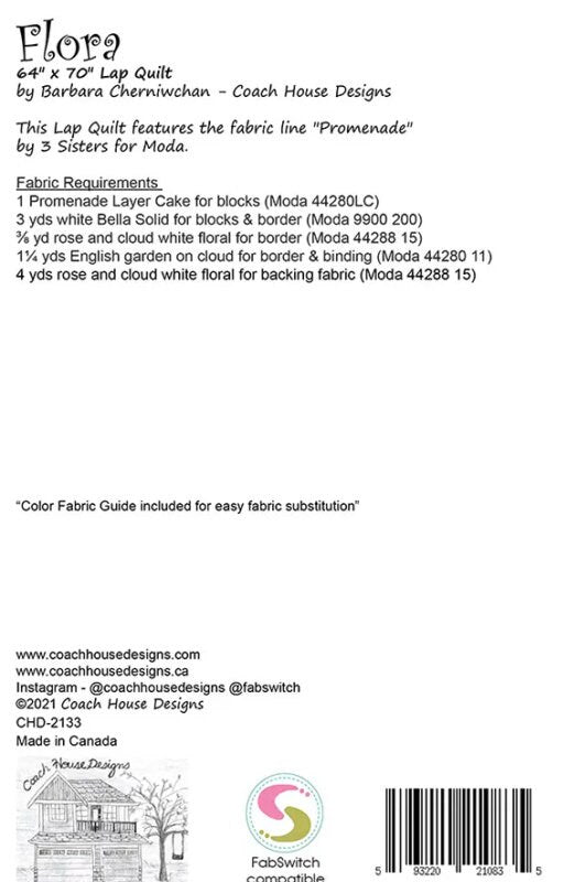 Flora Quilt Pattern - Coach House Designs