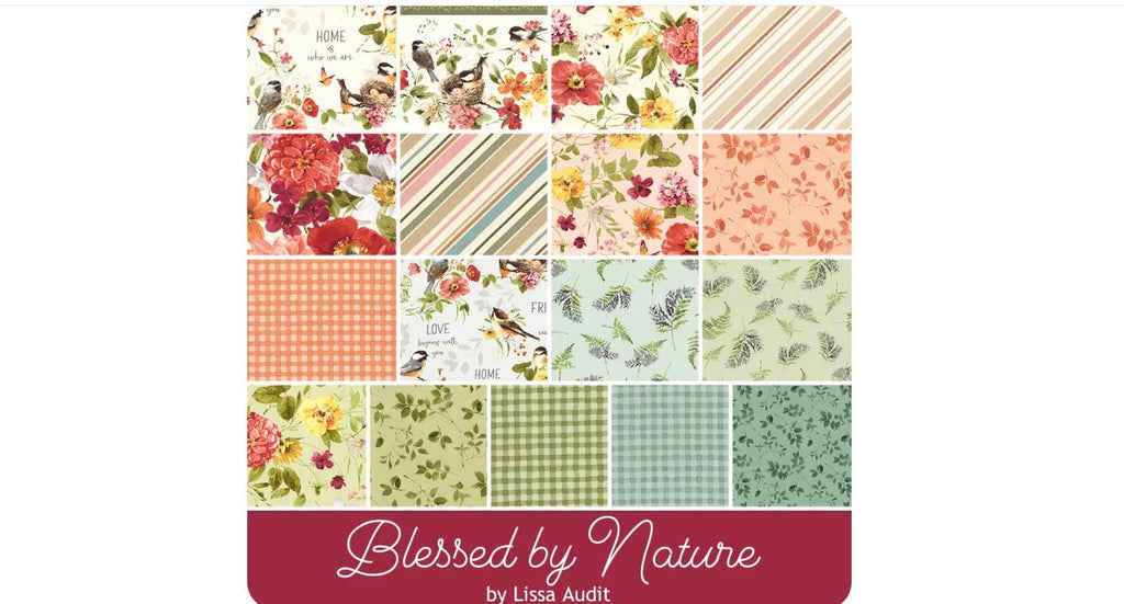 Blessed by Nature Jelly Roll - Lisa Audit - Wilmington Prints