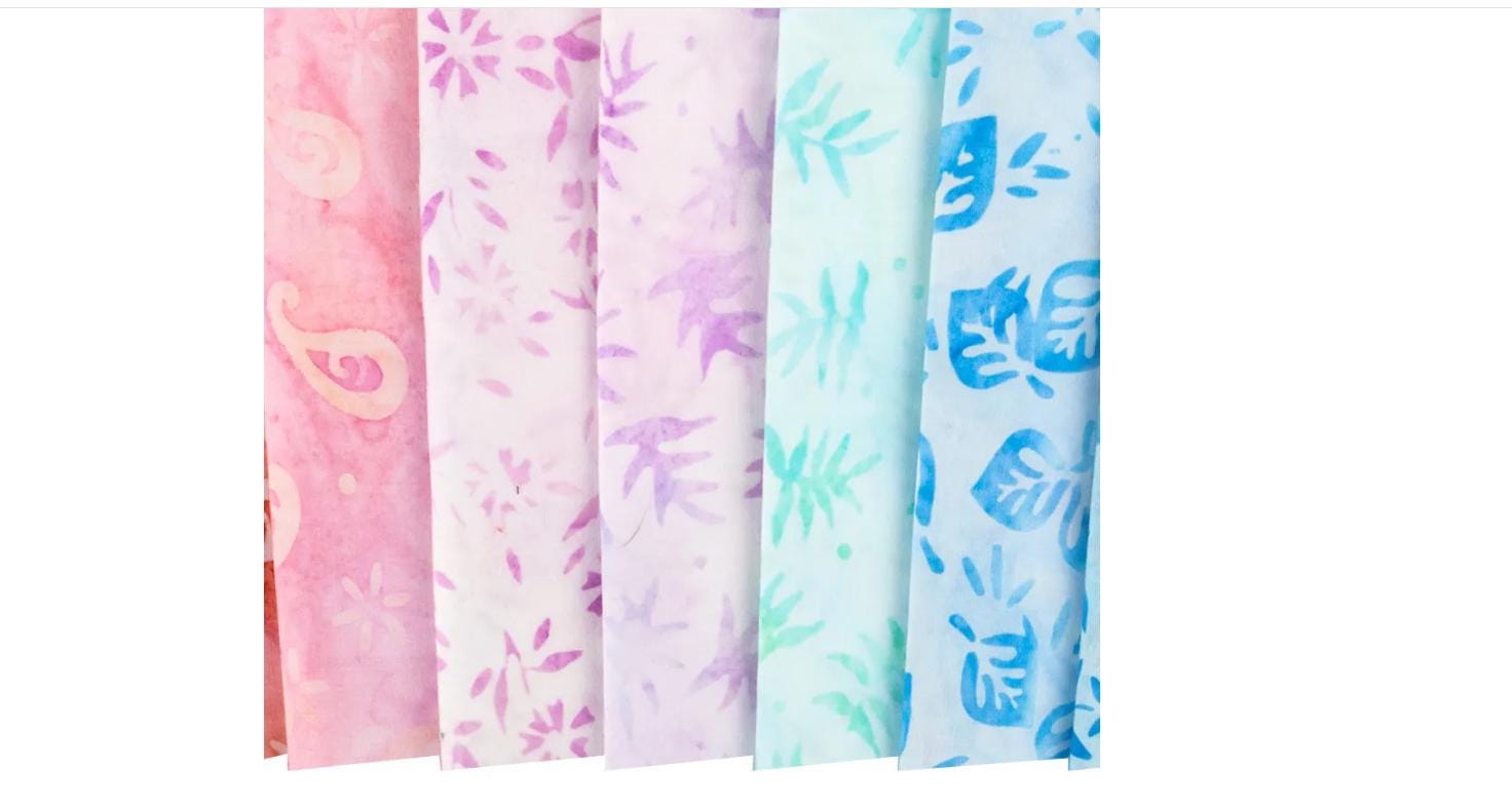 Petite Pastels Artisan Batiks Layer Cake - Lunn Studios - Robert Kaufman Fabrics