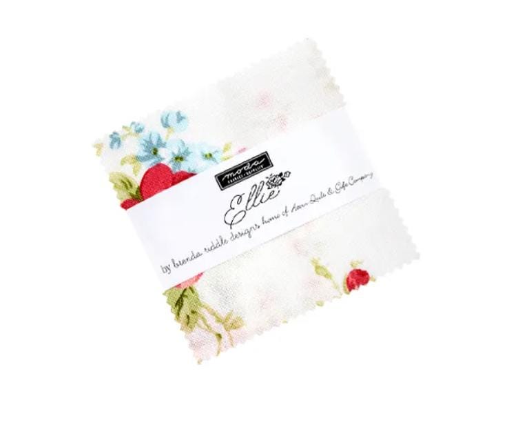 Ellie Mini Charm Pack 42/pkg. - Brenda Riddle - Moda Fabrics