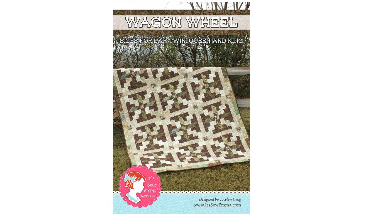 Wagon Wheel Quilt Pattern - It's Sew Emma